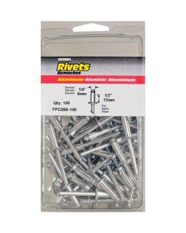 Rivet Al 1/4X1/2 100Pk