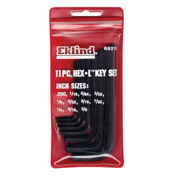 Hex Key Set L Short 11Pc