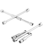 Folding Lug Wrench 4Way