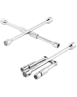 Folding Lug Wrench 4Way