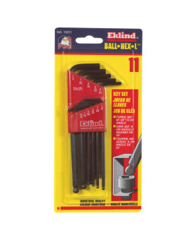 Hex Key Balldriver 11Pc