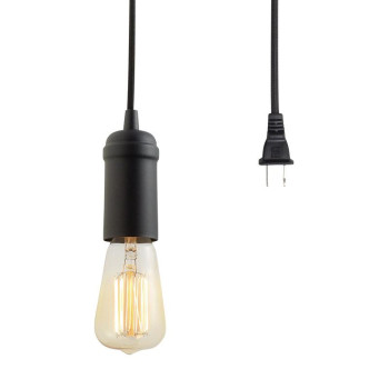 Pendant Matblk 60W