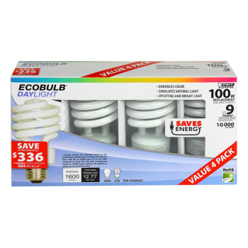 Cfl Bulb 1600Lm 120V 23W