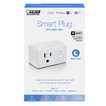 Plug W/Nghtlt Smart Wht