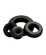 Grommet Vnyl Blk 1/2Cd4