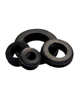 Grommet Vnyl Blk 1/2Cd4