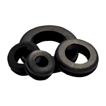 Grommet Vnyl Blk 1/2Cd4