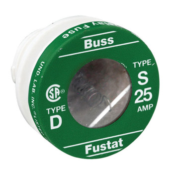 Fuse Plug Fustat 25A 4Pk