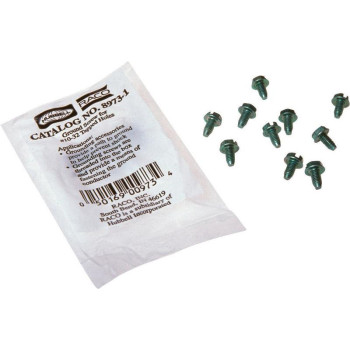 Screw Grnd Green Bx/10