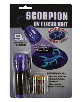 Flashlight 9Led Scorpion