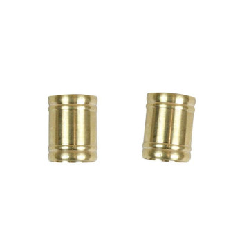 Couplings 1/8 Brass Pk2