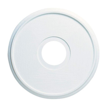 Rosette Fan 16 White