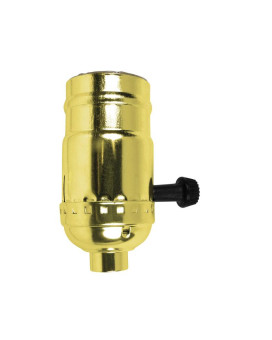 Brass 3-Way Turn Knob