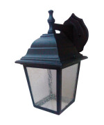 Led Wall Lantern 9W Blk