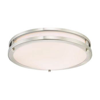 Led Flush Fixture Dim Bn