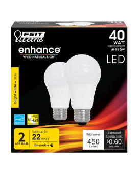 Led Feit A19 40W Eq Sw