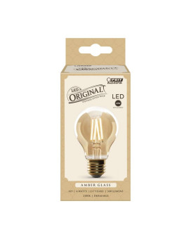 Bulb Led Vin A19 Ambr 4W