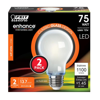 Bulb Led A19 Sw 12W 2Pk