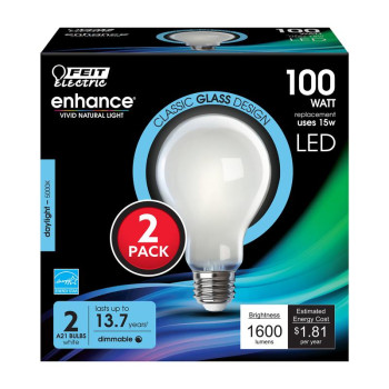 Bulb Led A21 Dl 16W 2Pk