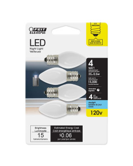 Bulb Led C7E12 Dl.5W 4Pk