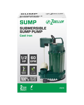 Sump Pump 1/2Hp 60Gph