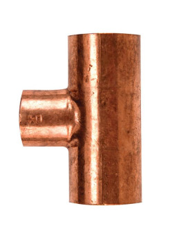 Tee Copper 1X1X3/4