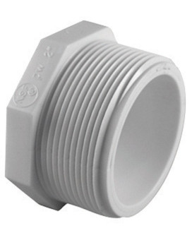 Plug Sch 40 2.5Mpt