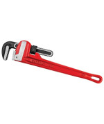 4009498 Pipe Wrench 18 Superior Tool Pro-Line 2-1/2 Inch Heavy Duty Pipe Wrench Red 1 Piece (Pack Of 1)