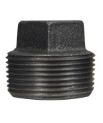 Square Head Plug 2Black