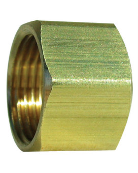 Compression Nut 1/4Brs (Pack Of 25)