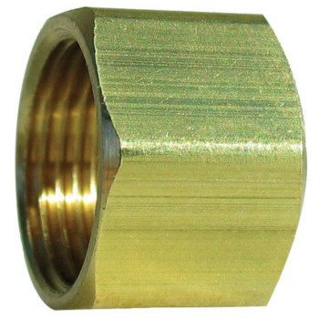 Compression Nut 1/4Brs (Pack Of 25)