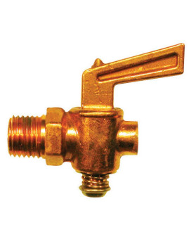 Drain Valve 1/4Brs Lvr