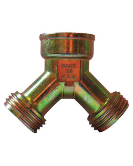 Hose Wye 3/4 Brass