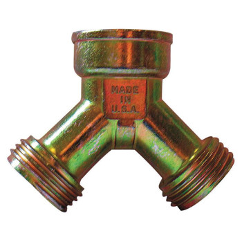 Hose Wye 3/4 Brass