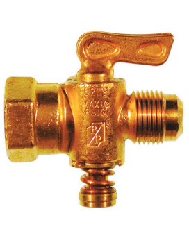 Flare Valve Brs3/8X1/2