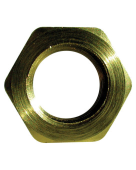 Pipe Lock Nut 1/2 Brs (Pack Of 5)