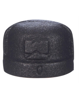 Cap 1/8 Blk Iron