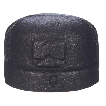 Cap 1/8 Blk Iron