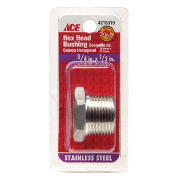 Hex Bushing 3/4X1/2 Ss