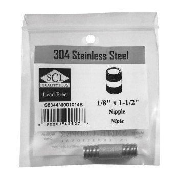 Nipple Ss 1/8X1.5