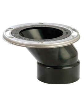 Closet Flange 3X4 Abs Os