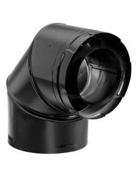 Pipe Elbow Direct 90 Blk