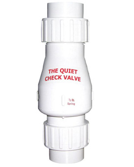 Check Valve Quiet Wht 2