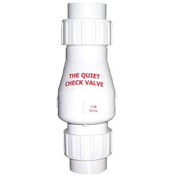 Check Valve Quiet Wht 2