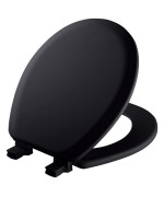 Toilet Seat Rnd Black