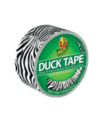 Duct Tape Zig-Zag Zebra