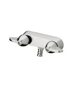 Tub Faucet Wall Mnt Chrm