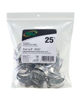 Hoseclmp 1-1/16-2Ss 25Pk