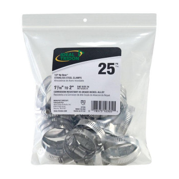 Hoseclmp 1-1/16-2Ss 25Pk