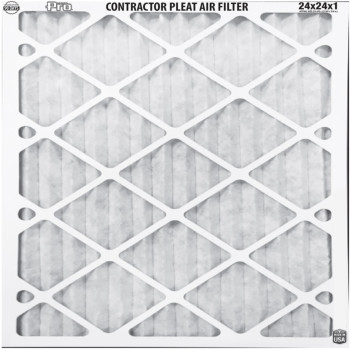 Pltd Fltr 24X24X1 Merv 8 (Pack Of 12)